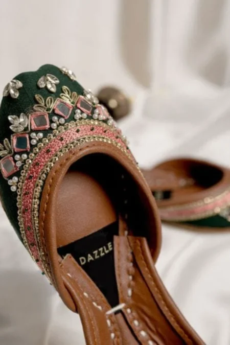 Dazzle THE EMPRESS-BOTTLE GREEN- What U Wear