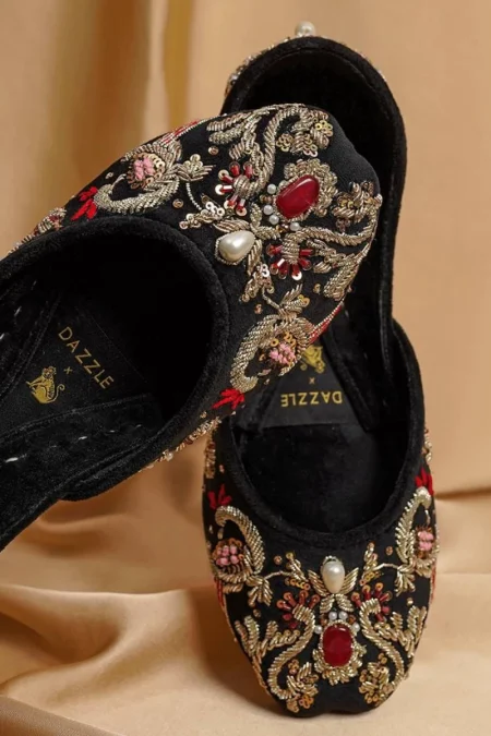 Dazzle ROYAL JEWEL- Khussa- What U Wear