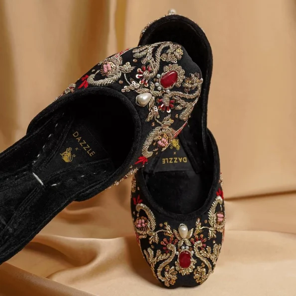 Dazzle ROYAL JEWEL- Khussa- What U Wear