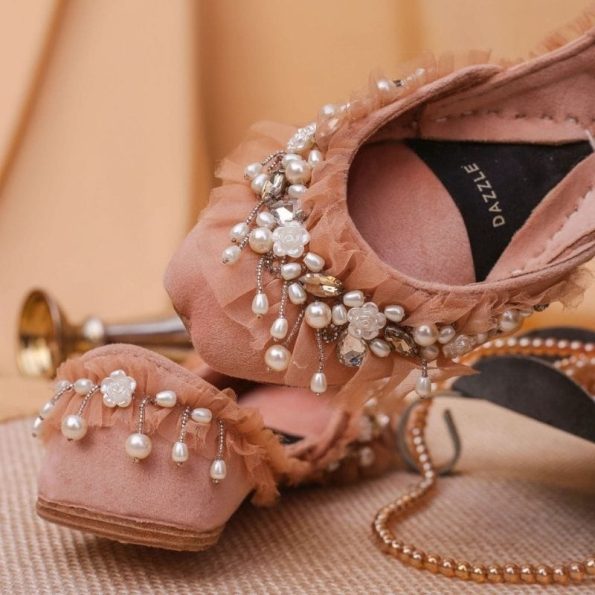 Dazzle BAROQUE- A Dreamy Cinderella Shoe- What U Wear