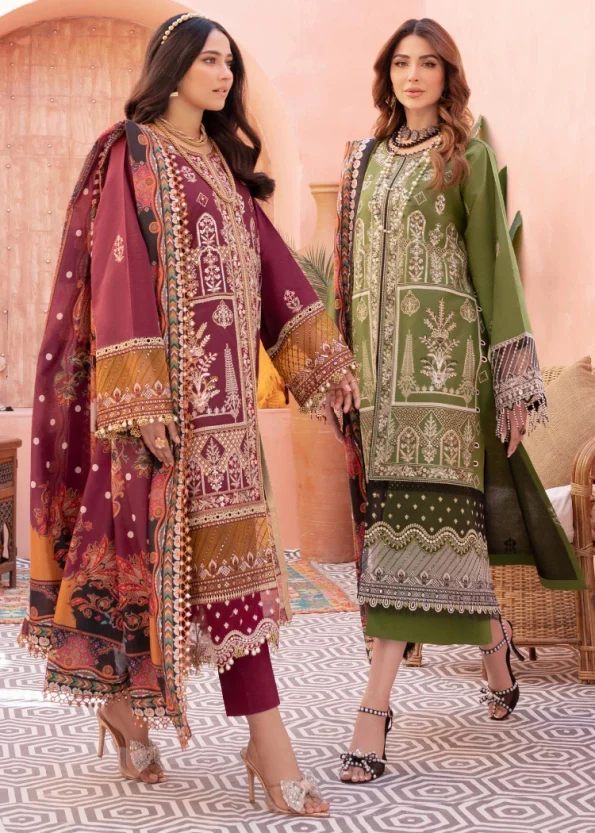 Bin Ilyas – Luxury Summer Lawn-903-A- What U Wear