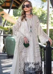 Maria B – Off White – EL-23-02 -Luxury Summer Lawn- What U Wear