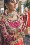 Mushq Luxury Chiffon Suit-MOLTEN LAVA- What U Wear
