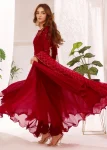 Wajahat Mansoor -Ella -Red Luxury Pret- What U Wear