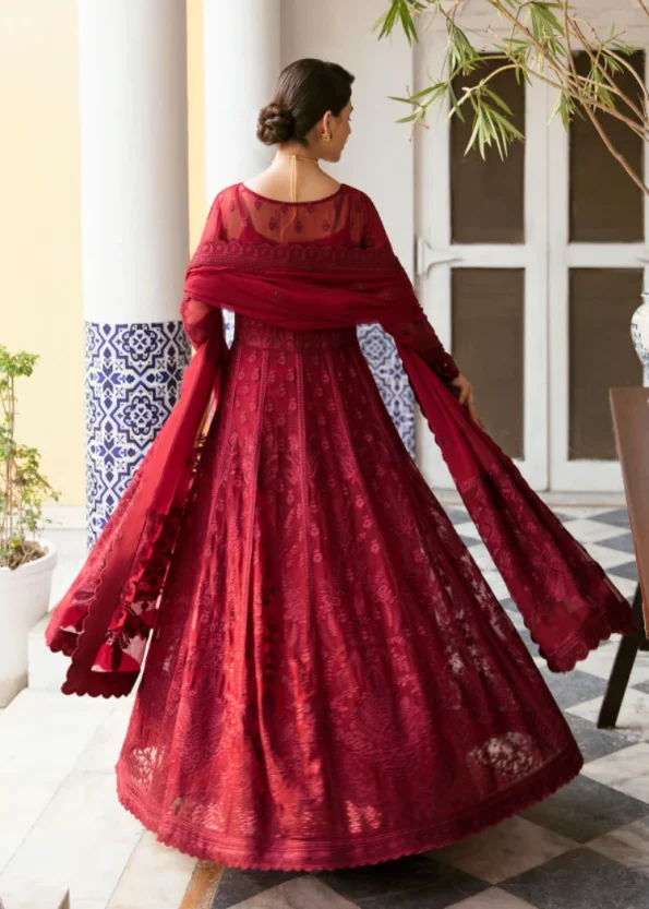 Garnet – Embroidered Luxury Pret 23V1- What U Wear