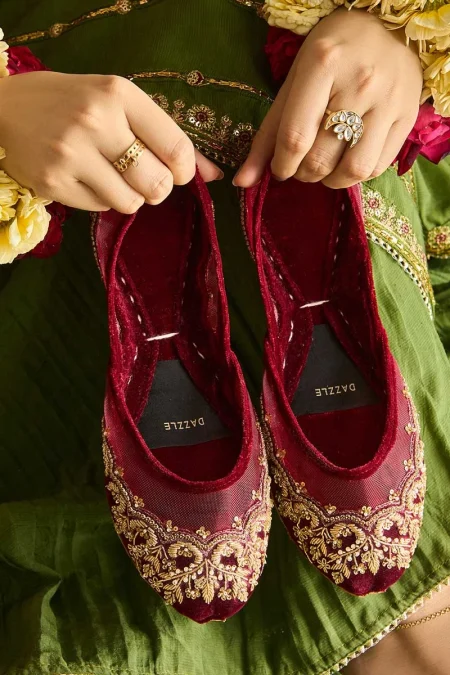 Dazzle MARINA (MAROON)- What U Wear