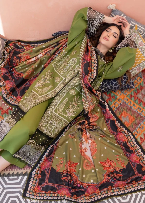 Bin Ilyas – Luxury Summer Lawn-903-A- What U Wear