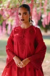 Qalamkar Luxury Chikan kari Embroidered ZARMINA- What U Wear