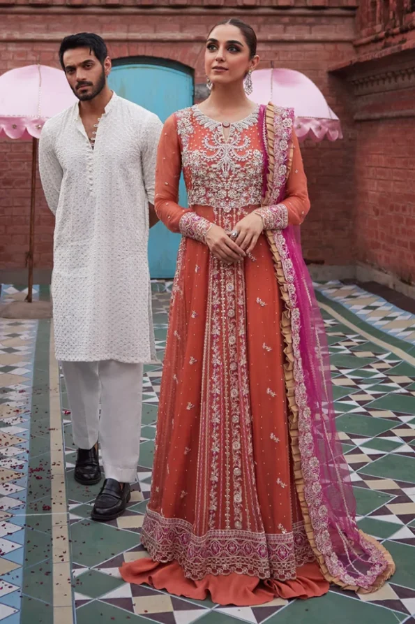 Mushq- Izhar Luxury Wedding Suit- NAMEERA- What U Wear