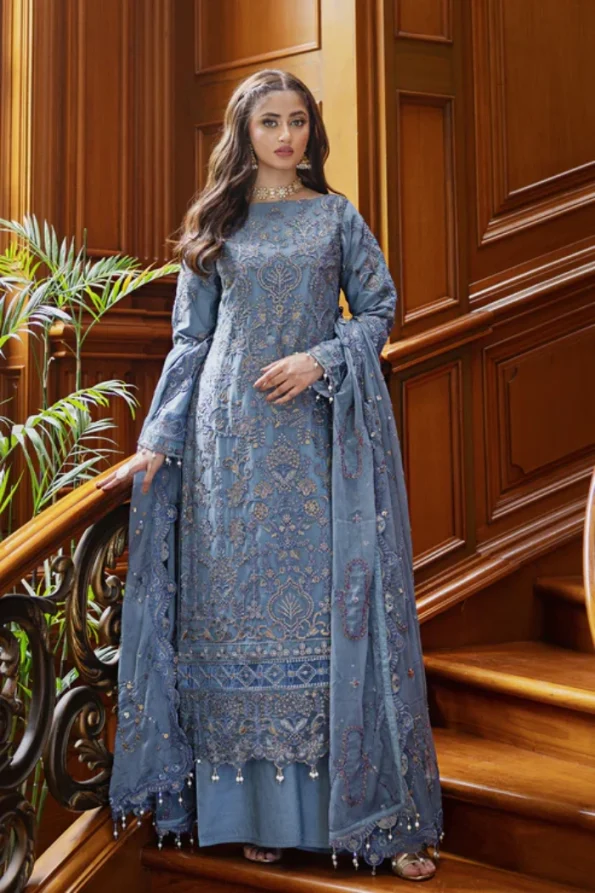Emaan Adeel- ISHQ AATISH Luxury 3pc- RUMEYSA- What U Wear