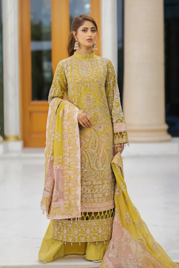 Emaan Adeel- ISHQ AATISH Luxury 3pc- FARAH- What U Wear