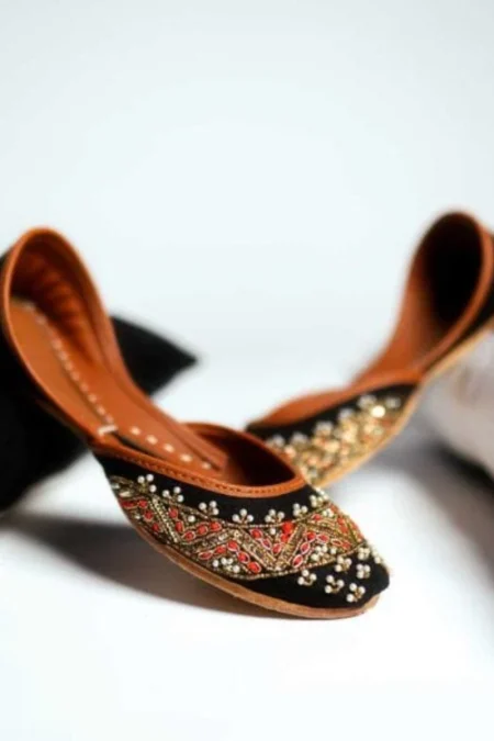 Dazzle-ADELE (BLACK) Khussa- What U Wear