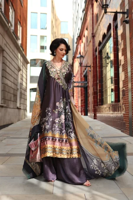 Sobia Nazir Silk Unstitched Collection 2023-D1- What U Wear
