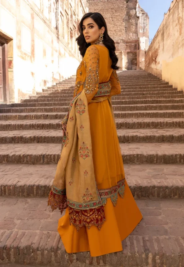 3-Pc Charizma Unstitched Luxury Chiffon Collection DJW-06- What U Wear