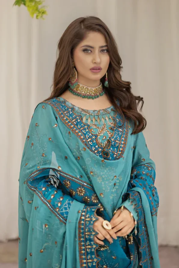 Emaan Adeel- ISHQ AATISH Luxury 3pc- ANAYA- What U Wear