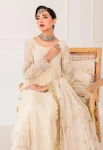 Charizma Unstitched Embroidered Chiffon-3-Pc CZP3-07- What U Wear