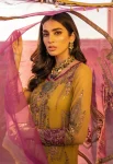 Charizma Unstitched Embroidered Chiffon-3-Pc DJW-03- What U Wear