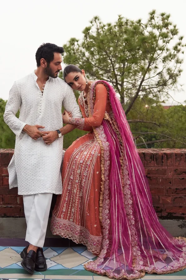Mushq- Izhar Luxury Wedding Suit- NAMEERA- What U Wear