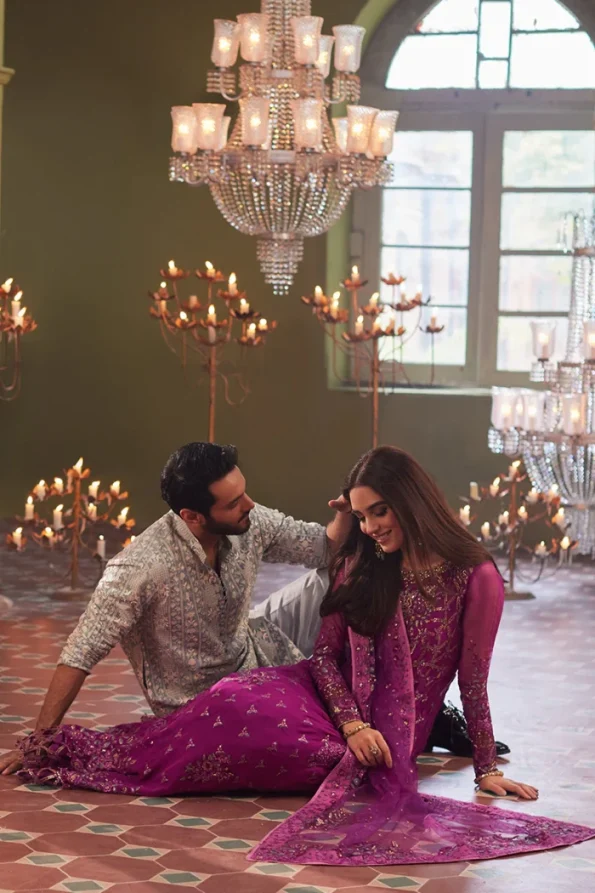 Mushq- Izhar Luxury Wedding Suit- SHEHRZAAD- What U Wear
