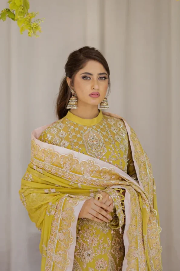 Emaan Adeel- ISHQ AATISH Luxury 3pc- FARAH- What U Wear