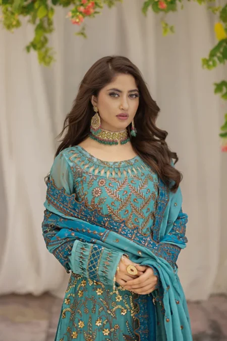 Emaan Adeel- ISHQ AATISH Luxury 3pc- ANAYA- What U Wear