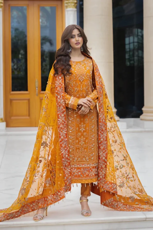 Emaan Adeel- ISHQ AATISH Luxury 3pc- ROOHI- What U Wear