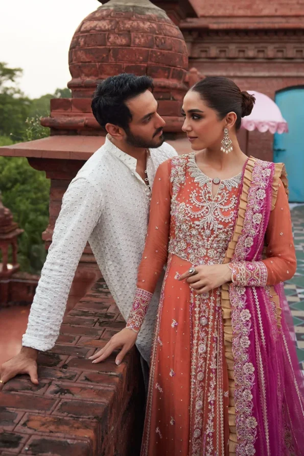 Mushq- Izhar Luxury Wedding Suit- NAMEERA- What U Wear