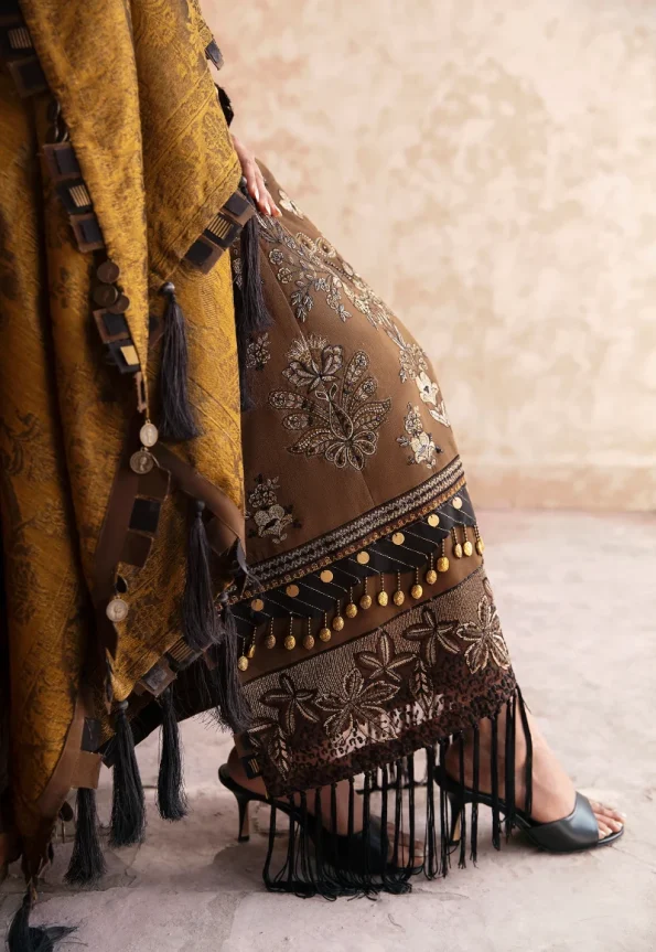 Ethnic Rozana Winter Embroidered Unstitched Suit-01- What U Wear.