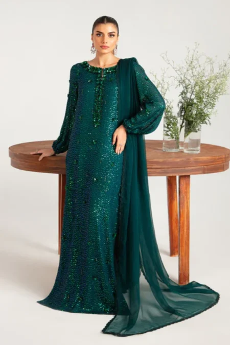 Vanya Luxury Stitched Gown-FF-17