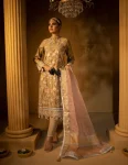 Nora Vol. 2: 3pc Unstitched Luxury Collection-01