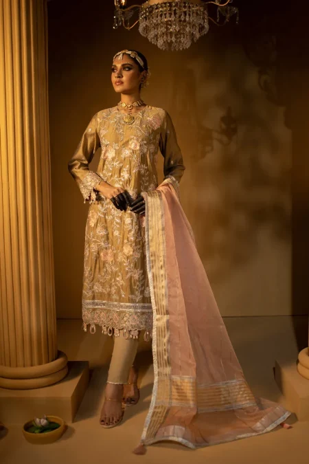 Nora Vol. 2: 3pc Unstitched Luxury Collection-01