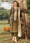 Zaha URSIYA Luxury Embroidered Slub Khaddar 3pc-05