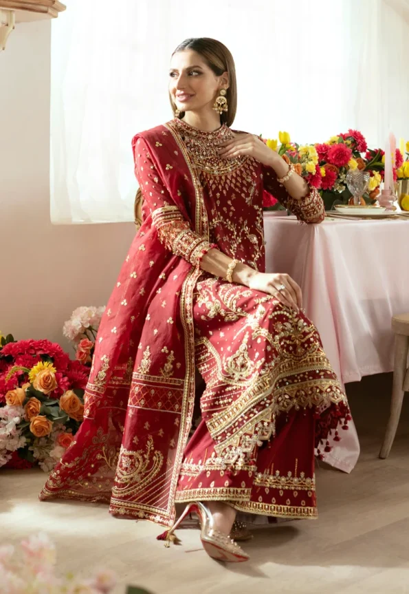 Qalamkar Wedding Formals 23- DN-03 ZAINA