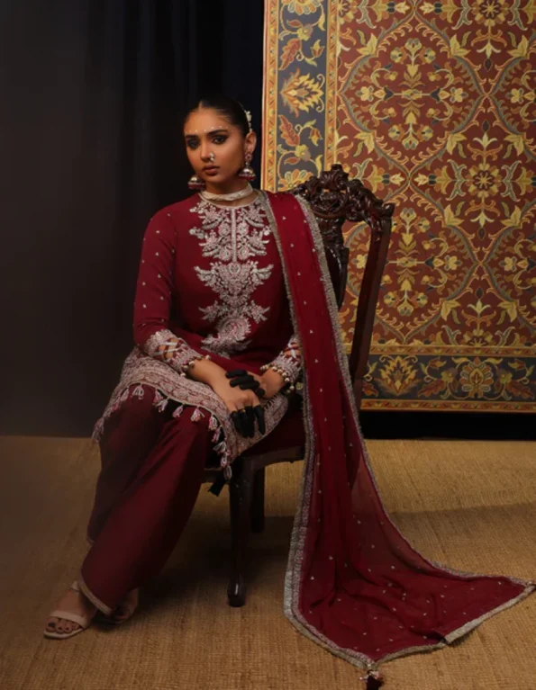 Nora Vol. 2: 3pc Unstitched Luxury Collection-03