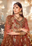 Maria.B Unstitched MBROIDERED | Maroon BD-2705