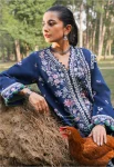Zaha ZHIAN Luxury Embroidered Slub Khaddar 3pc-03