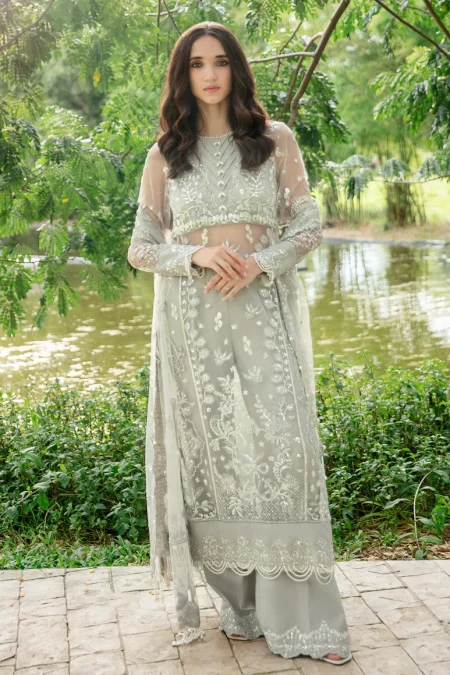 Saad Shaikh Luminous Formals' 23-3Pcs-05