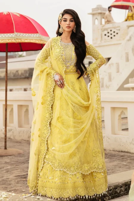 Kayseria Bridal '24-SB-18 Zard Luxury Suit