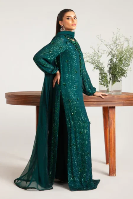 Vanya Luxury Stitched Gown-FF-17