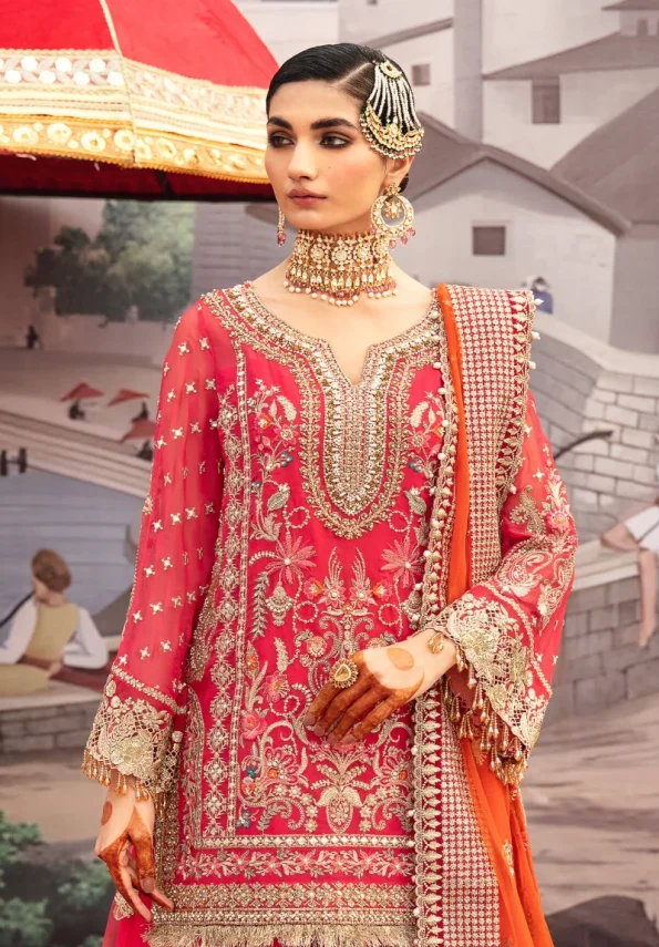 Kayseria Bridal ’24-SB-20-GULAB Luxury Suit