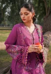 Zaha NEGIN Luxury Embroidered Slub Khaddar 3pc-04