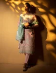 Nora Vol. 2: 3pc Unstitched Luxury Collection-07