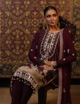 Nora Vol. 2: 3pc Unstitched Luxury Collection-08
