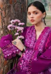 Zaha SOUZAN Luxury Embroidered Slub Khaddar 3pc-02