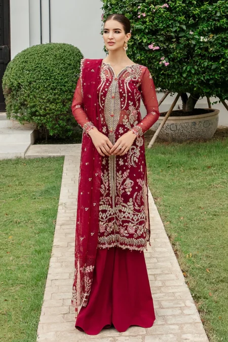 Saad Shaikh Luminous Formals' 23-3Pcs-08