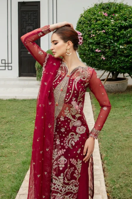 Saad Shaikh Luminous Formals' 23-3Pcs-08