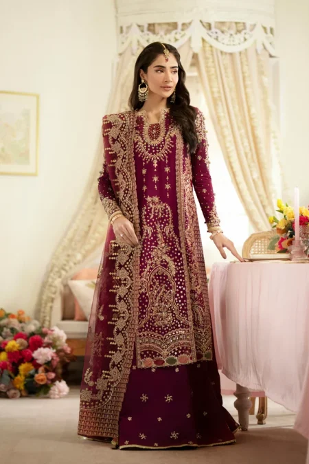 Qalamkar Wedding Formals 23- DN-07 ALEENA