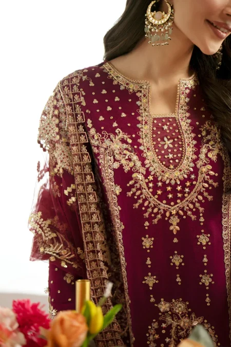 Qalamkar Wedding Formals 23- DN-07 ALEENA