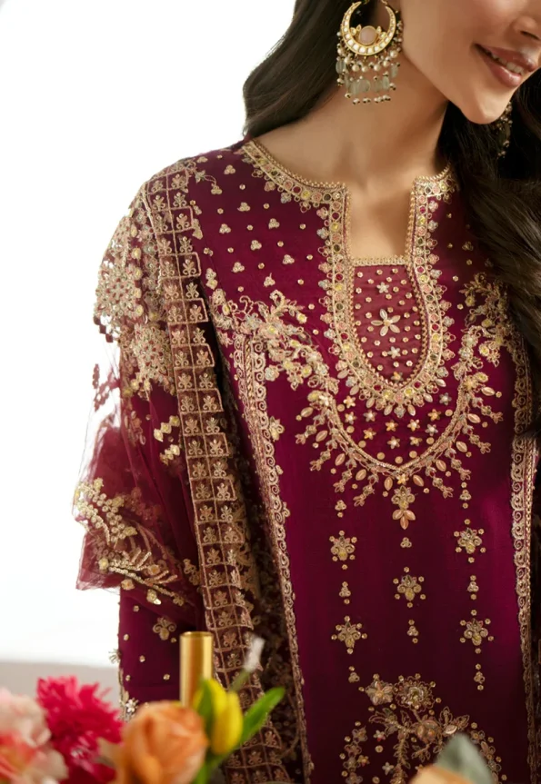 Qalamkar Wedding Formals 23- DN-07 ALEENA
