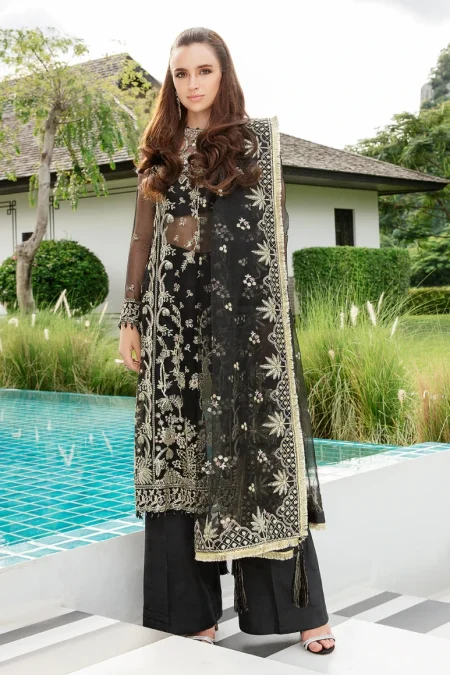 Saad Shaikh Luminous Formals' 23-3Pcs-09